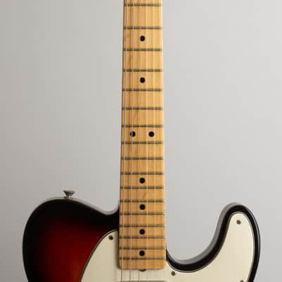 Fender  Telecaster Solid Body Electric Guitar (1968), ser. #263022, original black tolex hard shell case. image 8