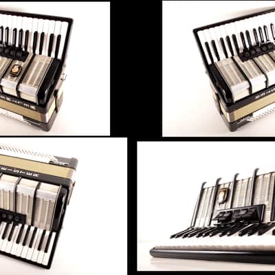 Immagine Top German Made Accordion Weltmeister Amigo 80 bass,8 sw.+Original Case+Straps~Akkordeon~Fisarmonica - 10