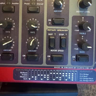 Nord Electro 2 Rack Rackmount Virtual Piano 2002 - 2009 - Red image 4