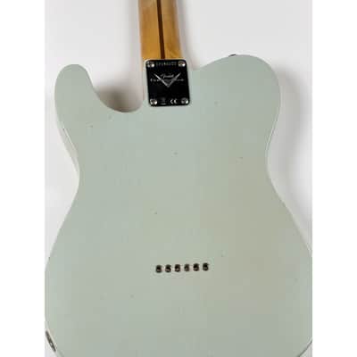 Fender CUSTOM SHOP TELECASTER 1955 - JOURNEYMAN RELIC WITH CLOSET CLASSIC HARDWARE Super Aged Sonic Blue image 16