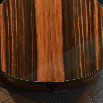 Unplayed! 2014 Taylor Custom GA Madagascar Ebony European Spruce Acoustic Guitar Natural + OHSC image 15