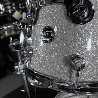 ~LIMITED EDITION~ DW Performance Series 4-Piece 10/12/16/22 Drum Kit Set in Broken Glass FinishPly *IN STOCK* image 4