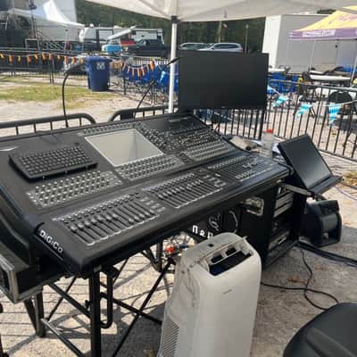 Digico SD10 Mixing Console and case. image 3