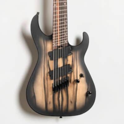 Cort KX507MS Pale Moon 7-String Multi-Scale Electric Guitar | Fishman Fluence, Fanned Frets, Ebony Fretboard image 2