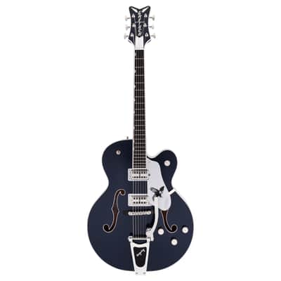 Used Gretsch G6136T-RR Rich Robinson Sig Falcon w/Bigsby - Raven's Breast Blue image 2