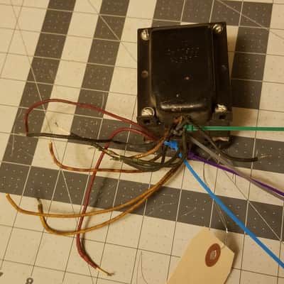 General Transformer C-20933 Ampex Vintage Power Transformer Tested 290-0-290 / 6.3 / 12.6 V Tube Amp Project 6X4 1956 image 4