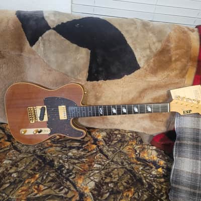 ESP Craft House Custom Tele 2014 - Natural stained image 1
