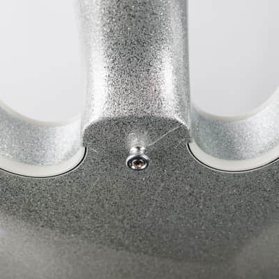 Gibson Custom 59 ES 355 Diamond F Holes Heavy Flake, Silver Sparkle Gloss G | Demo image 12