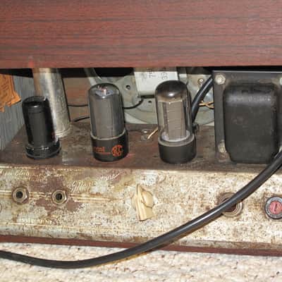 Vintage 1948 - 1952 Magnatone M-197-3-V Varsity Tube Amp - Serviced image 5