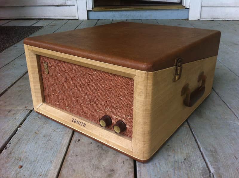 Zenith Record Player (1960s Antique/Vintage/Rare) image 1