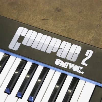1970s Univox Compac 2 CP-200B Vintage Combo Organ Keyboard Synth Mini Korg - Excellent Condition! image 5