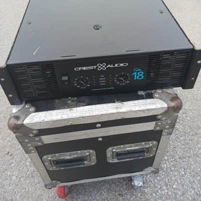 Crest Audio CA- 18 5000 watt power amplifier 2012 - Black image 4