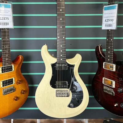 PRS S2 Standard 22 Satin Antique White 2022 Electric Guitar image 2