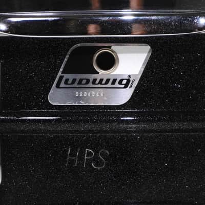 Ludwig 14” x 5” Acrolite in Galaxy Sparkle ‘Blackrolite’ 6284044 90s image 8