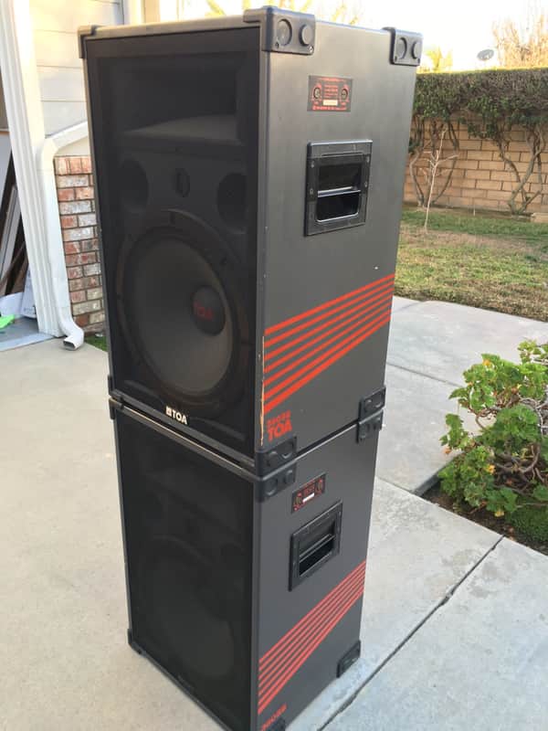 TOA 380-SE 1986 Red Stripe | Reverb