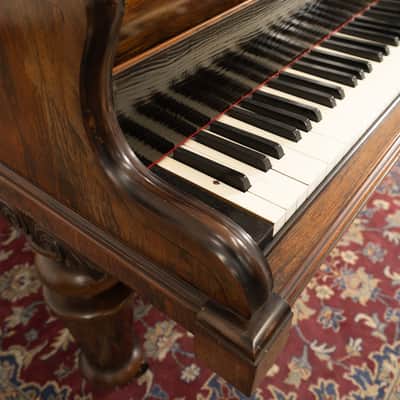 John Broadwood & Sons London Grand Piano | Satin Rosewood | SN: 21027 image 6