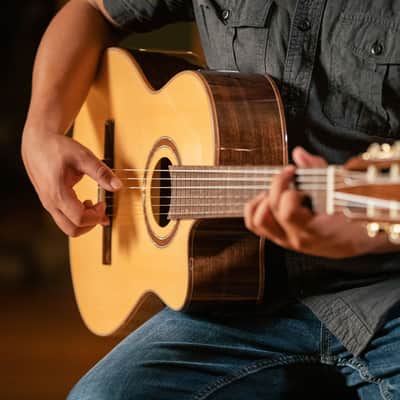 Ortega RCE158SN Performer Series Solid Spruce Top Mahogany Neck Cutaway Nylon 6-String Classical Acoustic-Electric Guitar w/Gig Bag image 19