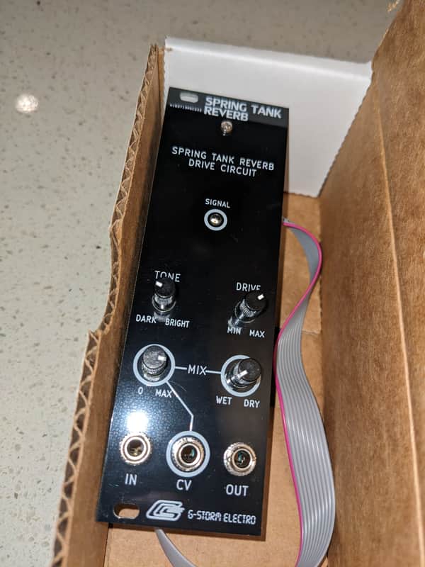 G-Storm Electro Spring Tank Reverb Drive Module image 1