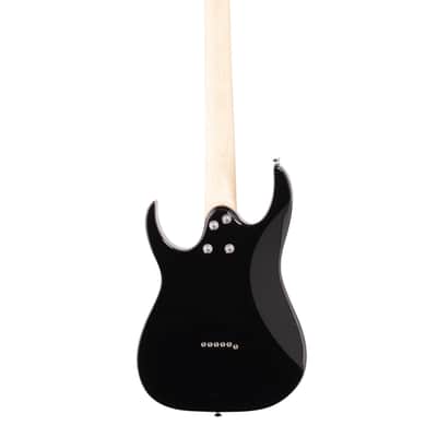 Ibanez GRGM21 Gio Mikro Electric Guitar Black Night image 5