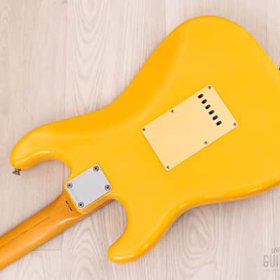1986 Fender Order Made Yngwie Malmsteen Stratocaster ST62 Yellow White w/ USA Dimarzio DP117, Japan MIJ Fujigen image 15