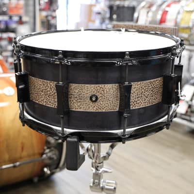 Pork Pie Maple Snare Drum 6.5x14 "Dremel Drum" with Matching X-Click Bild 6