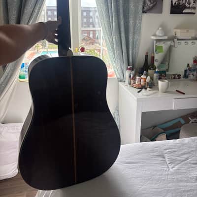 1990 C.F. Martin Custom Shop Dreadnought Acoustic Guitar — D-28 Style, Indian Rosewood/Sitka Spruce image 12