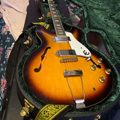 Epiphone Casino Hollowbody Electric Guitar - Vintage Sunburst image 1