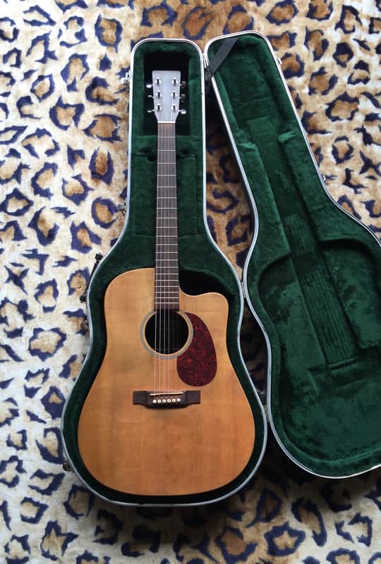 Martin DCX1RE Solid Spruce Top Acoustic-Electric Guitar w/ Hard Case image 1
