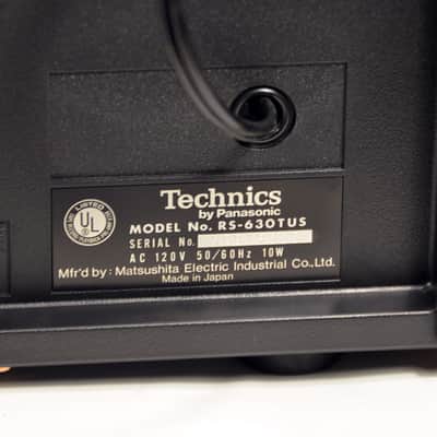 Vintage Technics RS-630TUS Cassette Tape Deck image 6