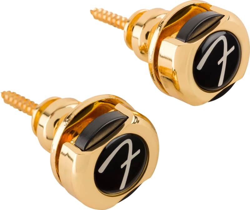 Fender® Infinity 'F' Locks, Gold image 1
