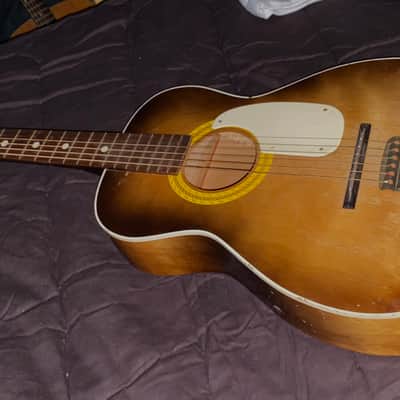 1960's Silvertone Parlor Acoustic Model 319.12969 image 2