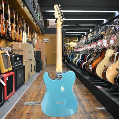 Fender Custom Shop Limited Run 1964 Telecaster Relic Electric Guitar Aged Ocean Turquoise w/Hard Case image 6