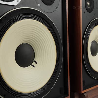 JBL 4312A Control Monitor Speakers Pair – Restored Walnut Cabinets – 1 Year Warranty image 11