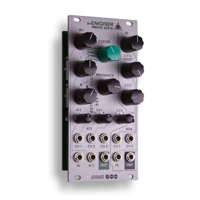 Analog Sweden SWEnigiser Proto VCFA Eurorack Filter Module (Silver) image 2