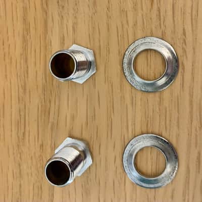 Tuning Heads (3) For Electric Guitars, In-Line Style, Right Handed (Chrome) image 9
