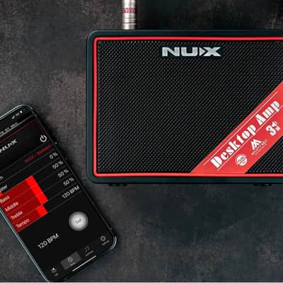 NuX Mighty Lite BT MKII 3-Watt 1x3" Digital Desktop Modeling Guitar Amplifier- New! image 6