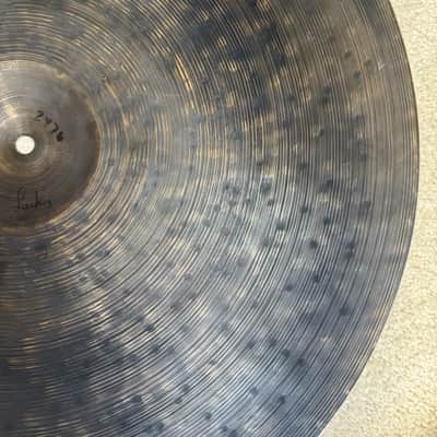Istanbul Agop OM 22” Ride Cymbal - cracks - 2476 Grams image 10