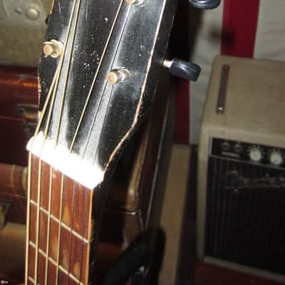 Vintage Circa 1961 Harmony Stella Small Bodied Parlor Guitar image 3