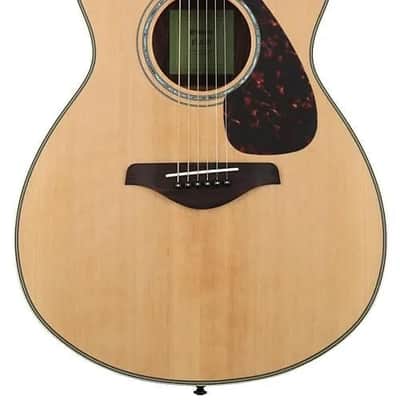 Yamaha FS830 Solid Spruce Top Concert Acoustic Guitar - Natural image 2