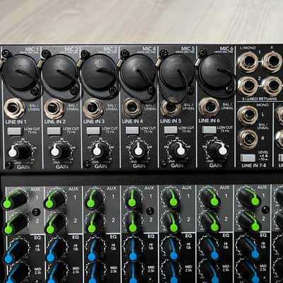 MINT Mackie 1402VLZ4 14-Channel Mic / Line Mixer w/ GATOR Case + Neutrik XLR Dust Covers image 4