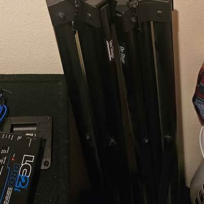 2 JRX100 PA Speakers with Stands and Behringer Amplifier image 6