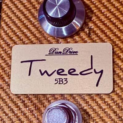 DanDrive  TWEEDY 5B3 Overdrive  (53Tweed Deluxe Amp Replica) image 12