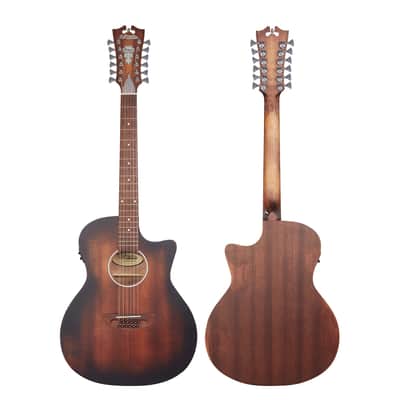 D'Angelico DAPLSG212AGDCP PREMIER FULTON LS Grand Auditorium Single Cutaway 12-String Acoustic-Electric Guitar image 1
