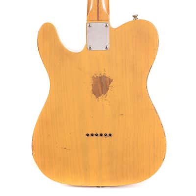 Fender Custom Shop 1953 Stealth Esquire Roasted Ash Journeyman Relic Butterscotch Blonde Masterbuilt Andy Hicks image 6