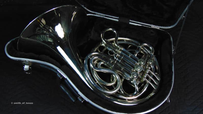 C.G. Conn 8D Double French Horn with SKB Case Eastlake OH 2002 Cleaned and Serviced image 1
