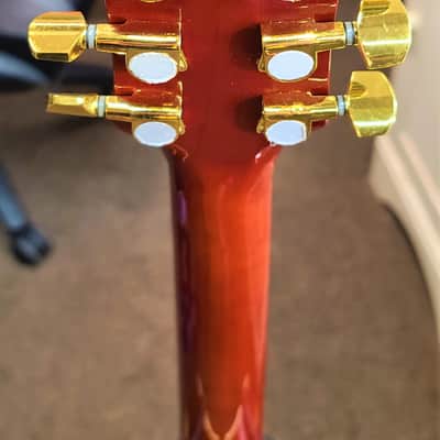 Estaban Rock On Collection 2009 Limited Edition Acoustic/Electric Amber Ice Guitar Extremely Rare image 8