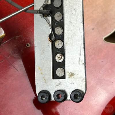 Rickenbacker Bass model 4005 from 1966 in fireglo image 17
