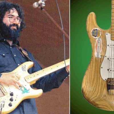 Vintage NOS Mighty Mite Model 141/04B Solid Brass Tunematic 1970s Jerry Garcia Alligator Strat image 5