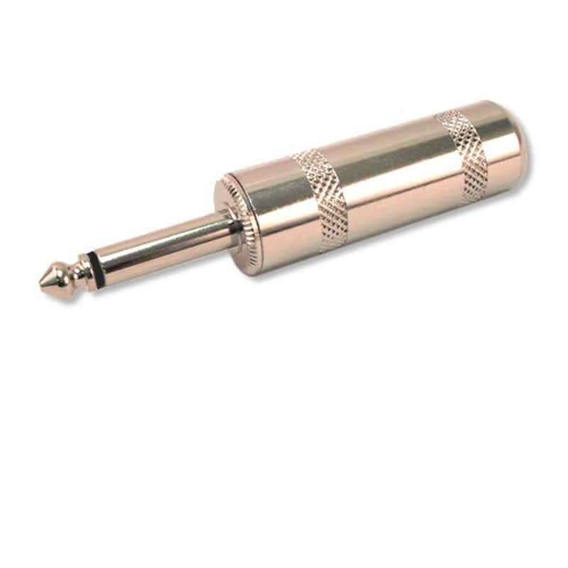 Speaker Cable 1/4" to 1/4" - 12 AWG Professional Bass/Guitar Speaker Cable for Amp - Black, 3 Ft. image 1