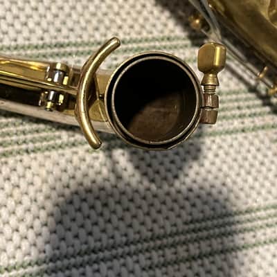 Late 1950's King Super 20 Tenor Saxophone Double Socket Sterling Silver Neck image 14